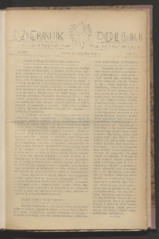 Dziennik Polski : organ Stronnictwa Polskiej Demokracji. R.4, nr 595 (13 listopada 1943)
