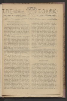 Dziennik Polski : organ Stronnictwa Polskiej Demokracji. R.4, nr 609 (16 grudnia 1943)