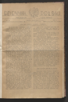 Dziennik Polski : organ Stronnictwa Polskiej Demokracji. R.5, nr 620 (13 stycznia 1944)