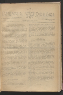 Dziennik Polski : organ Stronnictwa Polskiej Demokracji. R.5, nr 626 (25 stycznia 1944)