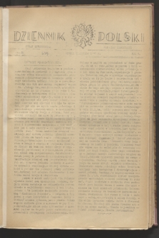 Dziennik Polski : organ Stronnictwa Polskiej Demokracji. R.5, nr 639 (22 lutego 1944)