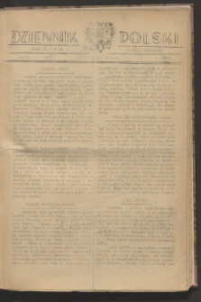Dziennik Polski : organ Stronnictwa Polskiej Demokracji. R.5, nr 651 (21 marca 1944)