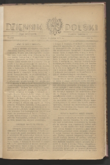 Dziennik Polski : organ Stronnictwa Polskiej Demokracji. R.5, nr 653 (25 marca 1944)