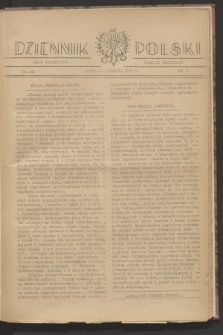 Dziennik Polski : organ Stronnictwa Polskiej Demokracji. R.5, nr 662 (18 kwietnia 1944)