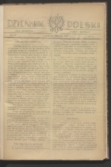 Dziennik Polski : organ Stronnictwa Polskiej Demokracji. R.5, nr 663 (20 kwietnia 1944)