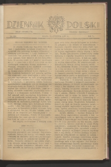 Dziennik Polski : organ Stronnictwa Polskiej Demokracji. R.5, nr 664 (22 kwietnia 1944)