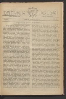 Dziennik Polski : organ Stronnictwa Polskiej Demokracji. R.5, nr 671 (3 czerwca 1944)
