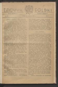 Dziennik Polski : organ Stronnictwa Polskiej Demokracji. R.5, nr 676 (20 czerwca 1944)