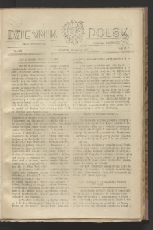 Dziennik Polski : organ Stronnictwa Polskiej Demokracji. R.5, nr 689 (20 lipca 1944)