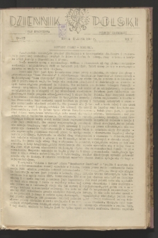 Dziennik Polski : organ Stronnictwa Polskiej Demokracji. R.5, nr 693 (29 lipca 1944)