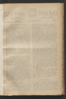 Dziennik Polski : organ Stronnictwa Polskiej Demokracji. R.5, nr 696 (2 sierpnia 1944)
