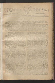 Dziennik Polski : organ Stronnictwa Polskiej Demokracji. R.5, nr 697 (3 sierpnia 1944)