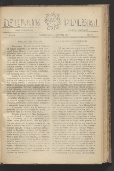 Dziennik Polski : organ Stronnictwa Polskiej Demokracji. R.5, nr 704 (14 sierpnia 1944)