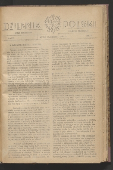 Dziennik Polski : organ Stronnictwa Polskiej Demokracji. R.5, nr 705 (15 sierpnia 1944)