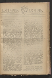 Dziennik Polski : organ Stronnictwa Polskiej Demokracji. R.5, nr 707 (17 sierpnia 1944)