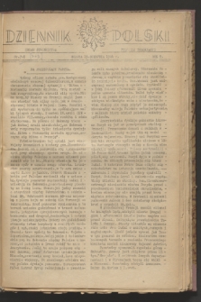 Dziennik Polski : organ Stronnictwa Polskiej Demokracji. R.5, nr 709 (19 sierpnia 1944)