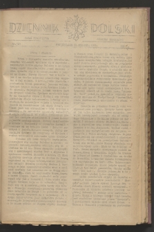 Dziennik Polski : organ Stronnictwa Polskiej Demokracji. R.5, nr 710 (21 sierpnia 1944)