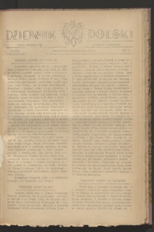 Dziennik Polski : organ Stronnictwa Polskiej Demokracji. R.5, nr 716 (28 sierpnia 1944)