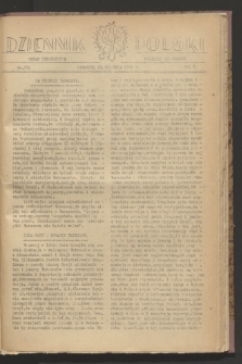 Dziennik Polski : organ Stronnictwa Polskiej Demokracji. R.5, nr 741 (28 września 1944)