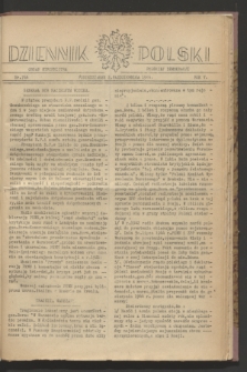 Dziennik Polski : organ Stronnictwa Polskiej Demokracji. R.5, nr 744 (2 października 1944)