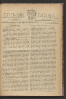 Dziennik Polski : organ Stronnictwa Polskiej Demokracji. R.5, nr 746 (4 października 1944)
