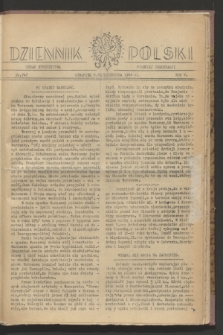 Dziennik Polski : organ Stronnictwa Polskiej Demokracji. R.5, nr 747 (5 października 1944)