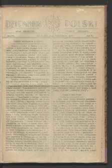 Dziennik Polski : organ Stronnictwa Polskiej Demokracji. R.5, nr 754 (13 października 1944)