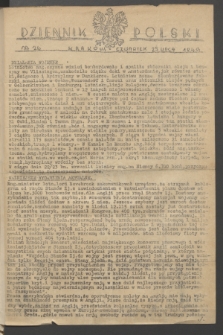Dziennik Polski. 1940, nr 26 (25 lipca)