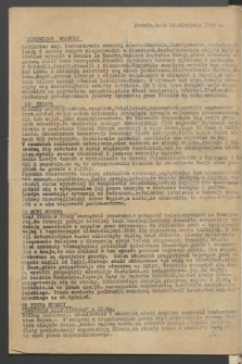 Dziennik Polski : Komunikat wojenny. 1940 (12 sierpnia)