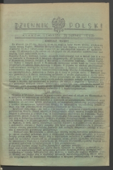 Dziennik Polski. (29 sierpnia 1940)
