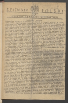 Dziennik Polski. (19 września 1940)