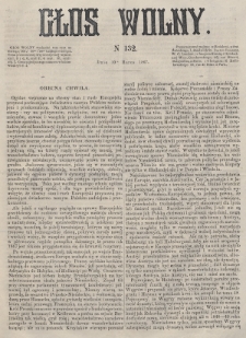 Głos Wolny. 1867, nr 132