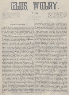 Głos Wolny. 1867, nr 138