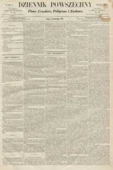 Dziennik Powszechny : Pismo Urzędowe, Polityczne i Naukowe. 1861, nr 2 (2 października)