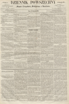 Dziennik Powszechny : Pismo Urzędowe, Polityczne i Naukowe. 1861, nr 14 (16 października)
