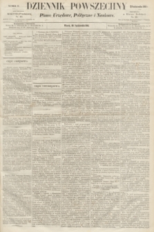 Dziennik Powszechny : Pismo Urzędowe, Polityczne i Naukowe. 1861, nr 19 (22 października)