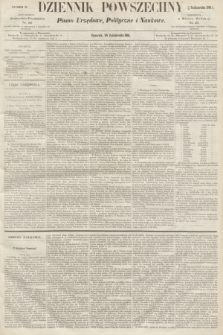 Dziennik Powszechny : Pismo Urzędowe, Polityczne i Naukowe. 1861, nr 21 (24 października)