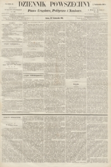 Dziennik Powszechny : Pismo Urzędowe, Polityczne i Naukowe. 1861, nr 23 (26 października) + dod.