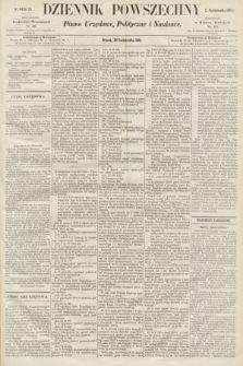 Dziennik Powszechny : Pismo Urzędowe, Polityczne i Naukowe. 1861, nr 25 (29 października)