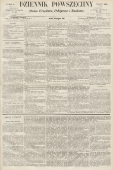 Dziennik Powszechny : Pismo Urzędowe, Polityczne i Naukowe. 1861, nr 30 (5 listopada)