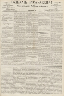 Dziennik Powszechny : Pismo Urzędowe, Polityczne i Naukowe. 1861, nr 31 (6 listopada)