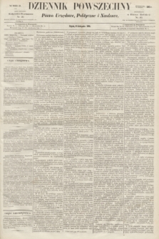 Dziennik Powszechny : Pismo Urzędowe, Polityczne i Naukowe. 1861, nr 33 (8 listopada)