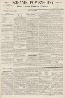 Dziennik Powszechny : Pismo Urzędowe, Polityczne i Naukowe. 1861, nr 36 (12 listopada)