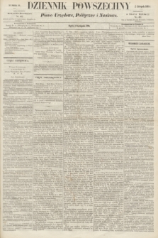 Dziennik Powszechny : Pismo Urzędowe, Polityczne i Naukowe. 1861, nr 39 (15 listopada)