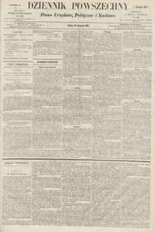 Dziennik Powszechny : Pismo Urzędowe, Polityczne i Naukowe. 1861, nr 40 (16 listopada)