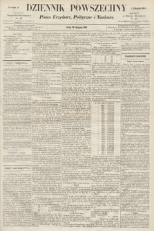 Dziennik Powszechny : Pismo Urzędowe, Polityczne i Naukowe. 1861, nr 43 (20 listopada)
