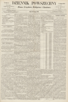Dziennik Powszechny : Pismo Urzędowe, Polityczne i Naukowe. 1861, nr 45 (22 listopada)