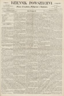 Dziennik Powszechny : Pismo Urzędowe, Polityczne i Naukowe. 1861, nr 46 (23 listopada)