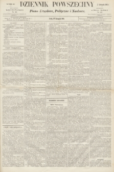 Dziennik Powszechny : Pismo Urzędowe, Polityczne i Naukowe. 1861, nr 49 (27 listopada)