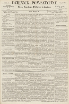 Dziennik Powszechny : Pismo Urzędowe, Polityczne i Naukowe. 1861, nr 50 (28 listopada)